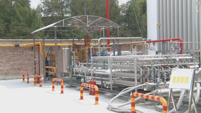 杭州临安两昌地区首座标准化天然气站建成投用